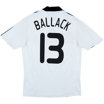 2008-09 Germany Home Shirt Ballack #13 - 6/10 - (S)