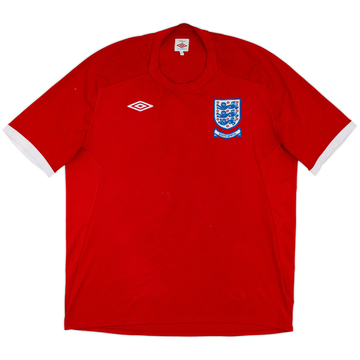2010-11 England 'South Africa' Away Shirt - 6/10 - (XXL)