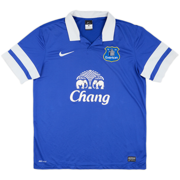 2013-14 Everton Home Shirt - 5/10 - (L)