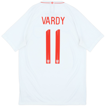 2018-19 England Home Shirt Vardy #11 - 8/10 - (M)