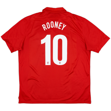 2013 England Away 150th Anniversary Shirt Rooney #10 - 8/10 - (XXL)