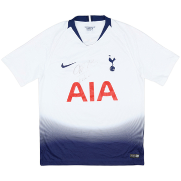 2018-19 Tottenham Signed Home Shirt - 7/10 - (M)