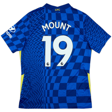 2021-22 Chelsea Home Shirt Mount #19 - 8/10 - (L)