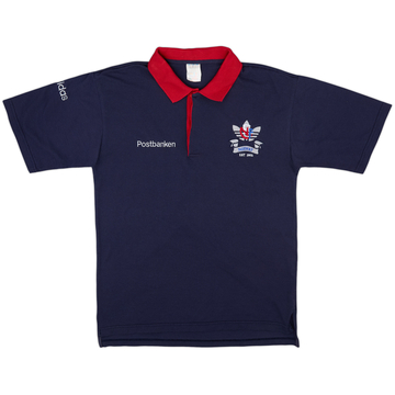 1992-93 Norway adidas Player Issue Polo Shirt - 9/10 - (S)