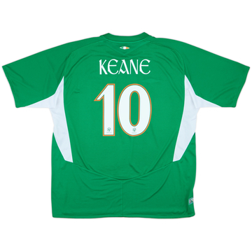 2004-06 Ireland Home Shirt Keane #10 - 6/10 - (S)