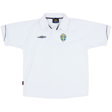 2006-07 Sweden Umbro Polo Shirt - 8/10 - (M)