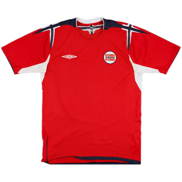 2004-06 Norway Home Shirt - 8/10 - (L)