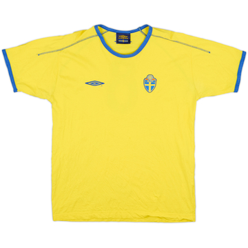 2004-06 Sweden Umbro Training Shirt #8 - 7/10 - (XL)