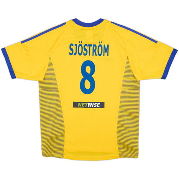 2002-03 Sweden Home Shirt Sjostrom #8 - 7/10 - (S)