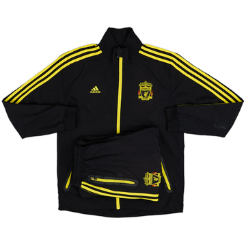 2010-11 Liverpool adidas Tracksuit - 5/10 - (S/M)