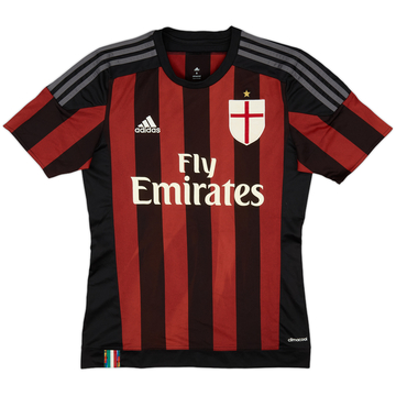 2015-16 AC Milan Home Shirt - 7/10 - (S)