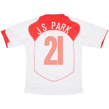 2004-06 South Korea Player Issue Away Shirt J S Park #21 - 8/10 - (M)