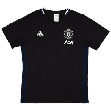 2016-17 Manchester United adidas Cotton Tee - 8/10 - (L)