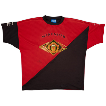 1994-96 Manchester United Umbro Training Shirt - 5/10 - (XL)