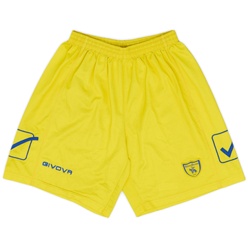 2009-10 Chievo Verona Home Shorts - 8/10 - (M)