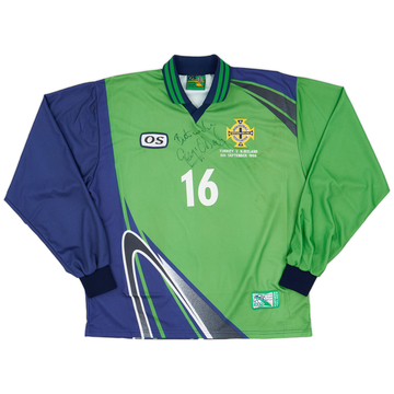 1998 Northern Ireland Match Issue Home Shirt #16 (O'Boyle)