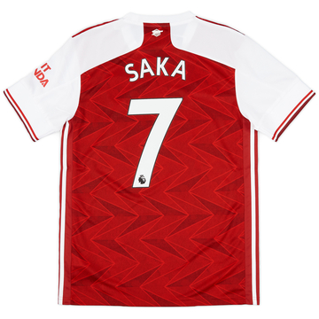 2020-21 Arsenal Home Shirt Saka #7 (M)