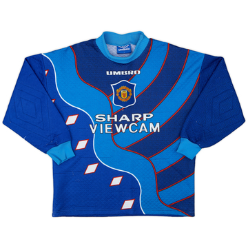 1994-97 Manchester United GK Shirt - 7/10 - (Y)