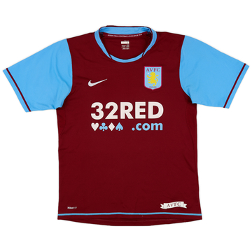 2007-08 Aston Villa Home Shirt - 4/10 - (S)