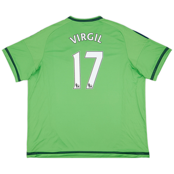 2015-16 Southampton Away Shirt Virgil #17 - 9/10 - (3XL)