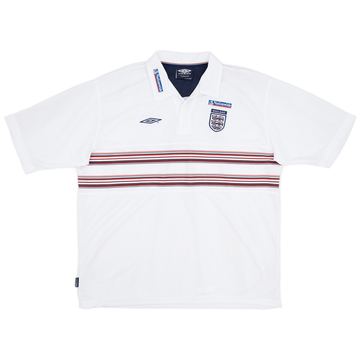 2004-05 England Umbro Polo Shirt - 10/10 - (XXL)