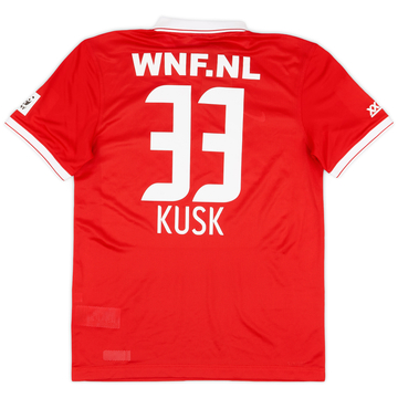 2014-15 FC Twente Match Issue Home Shirt Kusk #33