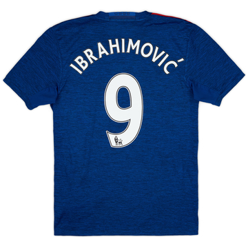 2016-17 Manchester United Away Shirt Ibrahimovic #9 - 8/10 - (XS)