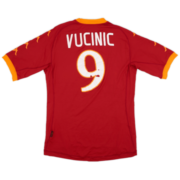 2010-11 Roma Basic Home Shirt Vucinic #9 - 5/10 - (XL)