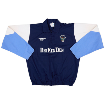 1992-94 Scunthorpe Alan Ward Sports Denim Drill Top - 9/10 - (L)