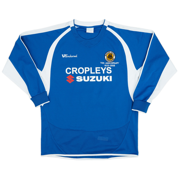 2007-09 Boston United 75th Anniversary Away L/S Shirt #8 - 8/10 - (S/M)