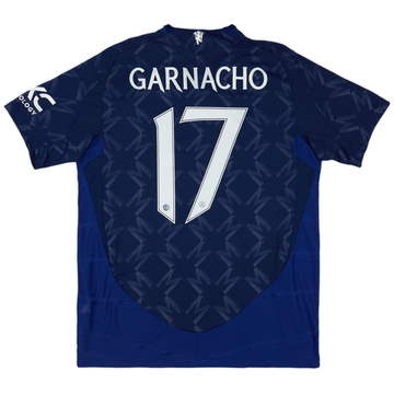 2024-25 Manchester United Authentic Away Shirt Garnacho #17