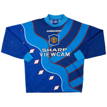 1994-97 Manchester United GK Shirt - 6/10 - (Y)