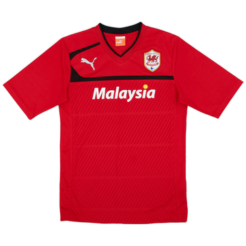 2012-13 Cardiff Home Shirt - 8/10 - (M)