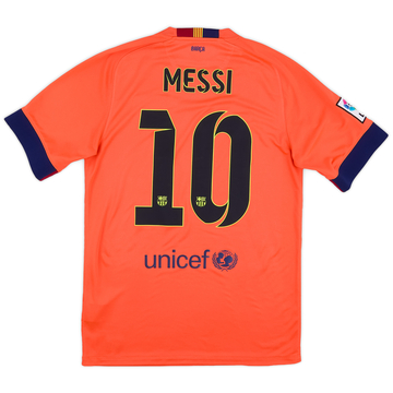 2014-15 Barcelona Away Shirt Messi #10 - 10/10 - (S)