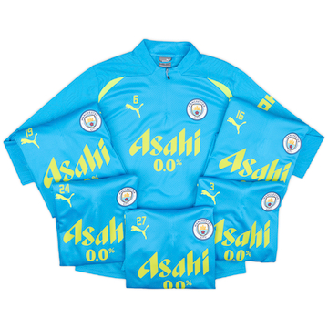 2024-25 Manchester City Player Issue 1/4 Zip Training Top # - 7/10