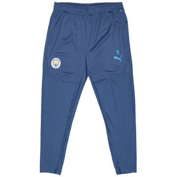 2024-25 Manchester City Player Issue Training Pants/Bottoms #9 (Haaland) - 9/10 - (XL)