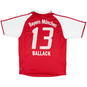 2004-05 Bayern Munich Home Shirt Ballack #13 - 6/10 - (M)