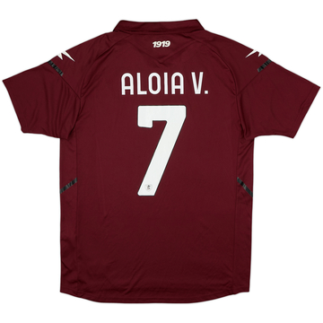 Camiseta de local del Salernitana 2021-22 Aloia V. #7 - 8/10 - (L/XL)