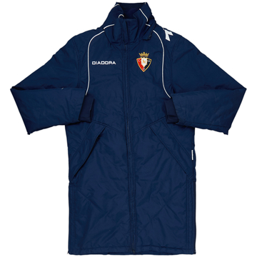 2008-09 Osasuna Diadora Padded Bench Coat - 8/10 - (XS)