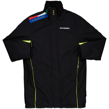 2010s Italy FIGC Referee Diadora Padded Bench Coat - 8/10 - (XL)