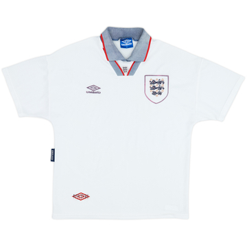 1993-95 England Home Shirt - 5/10 - (M)