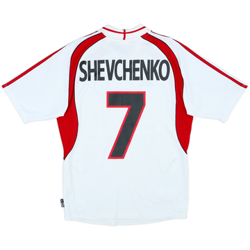 2000-02 AC Milan Away Shirt Shevchenko #7 - 8/10 - (S)