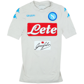 2016-17 Napoli Authentic Kombat Fit European Fourth Shirt - 9/10 - (S/M)