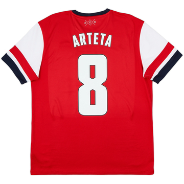2012-14 Arsenal Home Shirt Arteta #8 - 9/10 - (L)