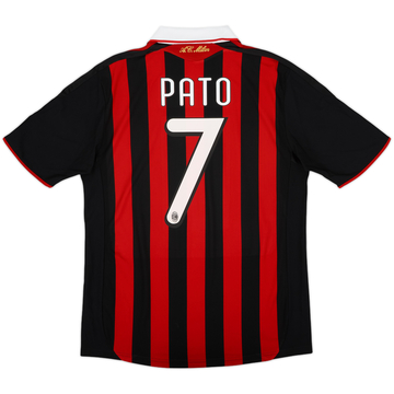 2009-10 AC Milan Home Shirt Pato #7 - 10/10 - (M)