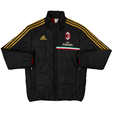 2012-13 AC Milan adidas Padded Bench Coat - 8/10 - (S)