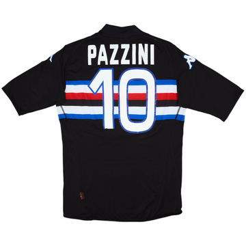 Camiseta de la tercera equipación de la Sampdoria 2004-05 Pazzini #10 - 5/10 - (L)