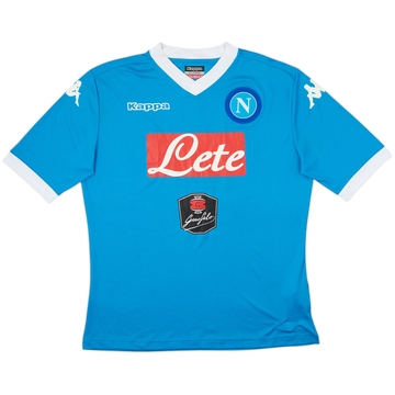 2015-16 Napoli Home Shirt - 8/10 - (XL)