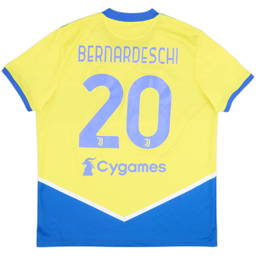 2021-22 Juventus Third Shirt Bernardeschi #20 - 8/10 - (XL)