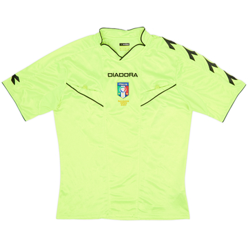 2013-15 Italy Diadora Referee Shirt - 8/10 - (M)